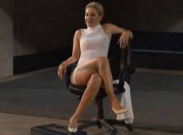 Lindsey Vonn Unleashes Basic Instinct in Sharon Stone Parody | E ...