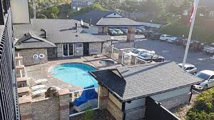 Pool Area From 3rd Floor Picture Of Best Western Plus Lincoln Sands Oceanfront Suites Lincoln City Tripadvisor