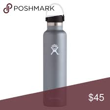Gray Hydro Flask 24oz Hydro Flask Accessories Flask Hydroflask