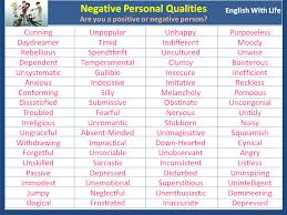 Adjectives can be divided into two broad categories: Very Detailed Adjective List Vocabulary Home