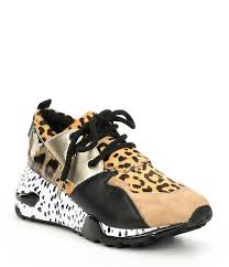 Shop For Steve Madden Cliff Leather And Suede Animal Print Sneakers At Dillards Com Visit Dillards Tennis Shoes Outfit Tennis Shoe Outfits Summer Outfit Shoes