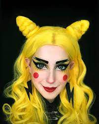 Shop This Instagram From Wigisfashion Pikachu Makeup Pokemon Makeup Cartoon Makeup