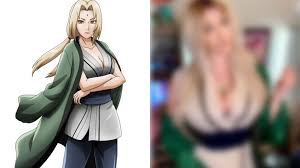 Naruto cosplayer raises the heat with Tsunade makeover