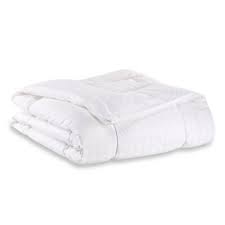 Spread this blanket across your bed or stash it in the living room for movie night — its soft, microfleece fabric is sure to be a hit anywhere in your home. The Seasons Collection Year Round Warmth Down Alternative Comforter Bed Bath Beyond