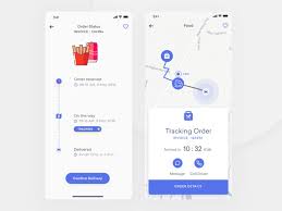 Food App Order Tracking Delivery Ios App Design Inspiration Food App Restaurant App