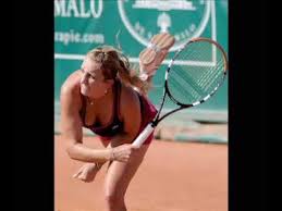 Switzerland's timea bacsinszky celebrates after winning against france's kristina mladenovic during their tennis match at the roland garros 2017 french open on june 6, 2017 in paris. Timea Bacsinszky Hot Swiss Tennis Sensation Youtube