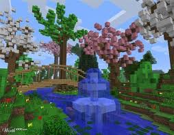 Students will mine for the appropriate resources to develop their garden. Garden Minecraft Decoration Ideas Wallpaper