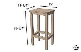 I have teamed up with jack from howtospecialist.com for this project. Easiest Bar Stools Ever Free Diy Plans Rogue Engineer