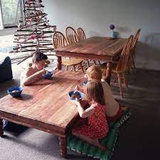 Get into optimal sitting position. In Transitioning To Less Chair Sitting We Gave Away One Of Two Dining Tables And One Set Of Padded Dining Chairs Dining Table Big Dining Table Diy Dining Table