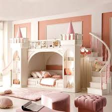 Most parents will agree that providing their children with a beautiful kids room in which they can sleeping in a bed that looks like a pirate ship or a princess' chariot, as one can imagine, would of course, arguments can be made for and against these kids room ideas. Cool Bedroom Ideas For Teenage Kids And Twin Boy Baby Room Ideas Cool Kids Bedrooms Castle Bed Childrens Bedrooms
