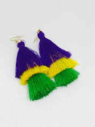 Latest design Earrings for women| Mardi gras Creations And Gifts- LGPC
