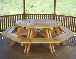 How To Build An Octagonal Picnic Table Buildeazy Octagon Picnic Table Picnic Table Plans Diy Outdoor Table