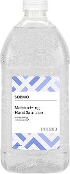Convenient hand sanitizer dispenser bottles are also great for personal use. Amazon Com Amazon Brand Solimo Hand Sanitizer Original Scent 67 6 Fl Oz Pack Of 1 Health Personal Care