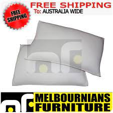 Brand New Deluxe Visco Memory Foam Shredded Contour Pillows Pair Contour Pillow Memory Foam Nap Pillow
