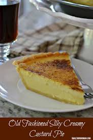 Old Fashioned Silky Creamy Custard Pie Recipe Custard Pie Custard Recipes Custard Pie Recipe
