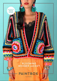 I love riding jackets and i love anything that cinches my waist, lol i have been meaning to make this jacket. Ravelry Blooming Bomber Jacket Pattern By Katie Jones Knit