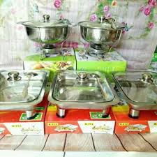 Beli produk prasmanan stainless berkualitas dengan harga murah dari berbagai pelapak di indonesia. Alat Masak Unik Set Prasmanan Stainless Full Kaca 1 Set Facebook