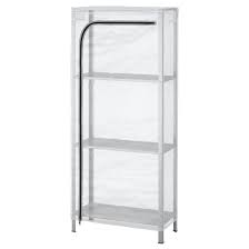 Hyllis Shelf Unit With Cover Transparent Find It Here Ikea Shelving Unit Ikea Shelf Unit
