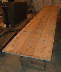 100 Year Old Harvest Table 16 Ft Long Of Old Growth Pine 1stdibs Com Harvest Table Outdoor Harvest Table Farm Table