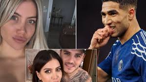 Wanda Nara is rumored to be in a love affair with Achraf Hakimi, who was a  teammate of Mauro Icardi
