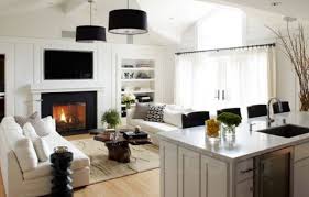airy open plan kitchen ideas