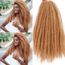 All braids will shed slightly especially when you wear for the first time. Buy 3 Packs Afro Kinky Marley Braids Hair Extensions Twist Crochet Braids Synthetic Hair 18 Inch 27 Online In Indonesia B07kw27kpd