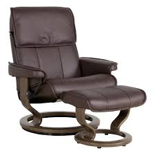 Maybe you would like to learn more about one of these? Ekornes Stressless Admiral Large Leather Chair And Ottoman In Paloma Chocolate Nebraska Furniture Mart