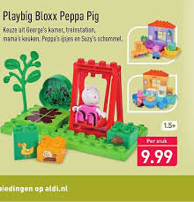 Join in the fun with the world of peppa pig app today! Playbig Bloxx Peppa Pig Aanbieding Bij Aldi