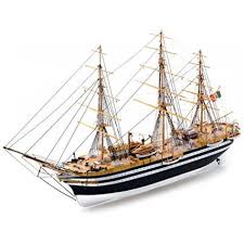L'amerigo vespucci, regina italiana dei mari e spesso ritenuta la nave più bella del mondo, è stata varata il 22. Nave Amerigo Vespucci Ki 1 150 Modellismo