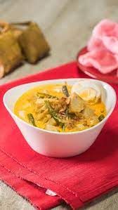 Ketupat Sayur Padang Recipe Food Processor Recipes Diy Food Recipes Food Dishes