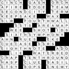 La Times Crossword 27 Jul 20 Monday Laxcrossword Com