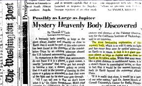 This newspaper report model includes a full example news story, as well as annotated spelling, grammar, and punctuation notes. Four Forgotten Newspaper Articles That Will Blow Your Mind