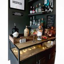 It S That Friday Feeling When You Make It To Friday Let The Weekend Begin X Entry For Grey Theme On Myhometre Home Bar Areas Diy Home Bar Home Bar Designs