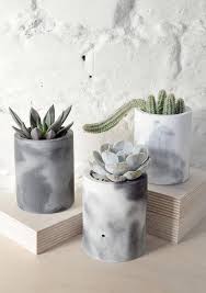 Marbled Cylinder Concrete Pot Monochrome Collection Etsy Vasos De Cimento Vasos Ideias De Jardinagem