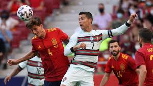 De bruyne envoie la belgique en huitièmes. Match De Preparation Euro 2020 L Espagne Et Le Portugal Se Quittent Sur Un Score Nul Et Vierge A Madrid Eurosport