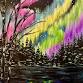 Aurora Waters Painting at Downhill Parker event in Parker, CO