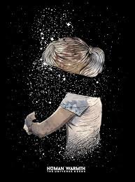 Human Warmth Drawings With Meaning Sketches Of Love Scratchboard Art