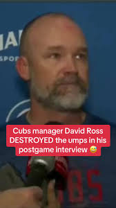 David Ross Post Game