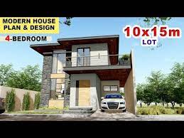 Compute your budget on different finishes: 4 Bedroom House Design Philippines 2 Storey House Design Under 2 Million Philippines With Pl 2 Storey House Design Model House Plan Affordable House Design