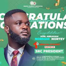 Congratulations to the newly elected 63rd SRC President of UCC, NK Ntim and  his Vice President, Miss Debby 🎉🎊 #ntimfraternity #visitcapecoast #UCC