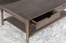 Mango wood coffee table with drawers. Mango Wood Coffee Table With Four Drawers