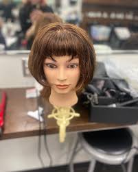 Jellyfish cut with horn bangs for my spring project (unfinished)