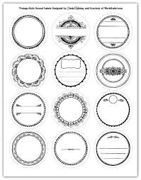 Just choose one of our professional 2 round label templates or upload your own artwork. 17 Best Round Labels And Round Label Template Printables Ideas Round Labels Label Templates Labels
