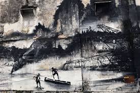 Old town triangle center, 1763 n. Ipoh And The Art Of Old Town By Ernest Zacharevic