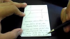 We did not find results for: Mencari Volume Balok Volume Of A Cuboid Jika Diketahui Luas Salah Satu Sisinya Dan Panjang Salah Satu Rusuknya Mamatematika