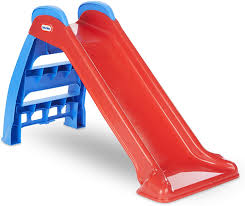 Initial setup of the bouncer takes about 30 to 45 minutes. Amazon Com Little Tikes First Slide Toddler Slide Easy Set Up Playset For Indoor Outdoor Backyard Easy To Store Safe Toy For Toddler Slip And Slide For Kids Red Blue Toys Games