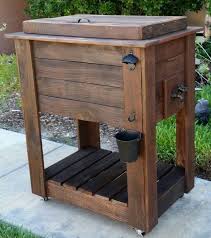 Upcycled Rustic Custom Wood Coolers Upcycle Art Wood Cooler Outdoor Cooler Pallet Cooler