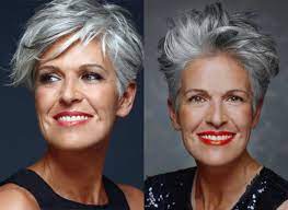 Guia Completo Para 2017 Penteados Para Mulheres Com Mais De 50 2017 Completo Gui Short Hairstyles For Thick Hair Thick Hair Styles Short Haircuts Over 50
