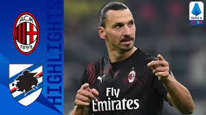 Stefano pioli's men are six points behind leaders inter milan. Milan 0 0 Sampdoria Zlatan Returns To Serie A As Milan Draw With Sampdoria Serie A Tim Youtube