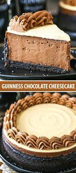 Amazing Guinness Chocolate Cheesecake Recipe Recipe Chocolate Cheesecake Recipes Cheesecake Recipes Cake Recipes